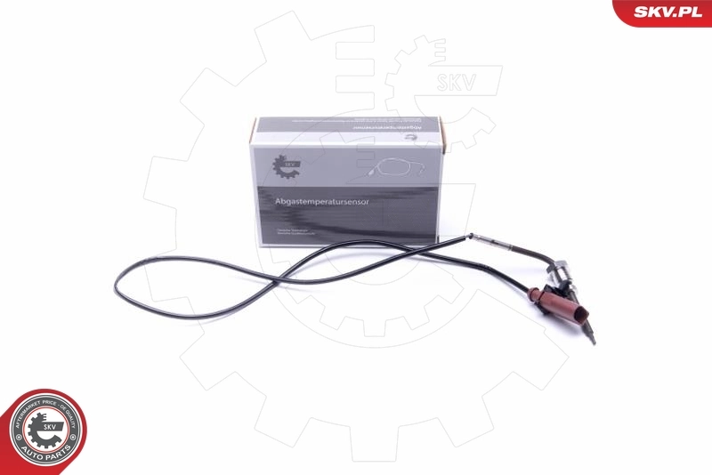 Sensor, exhaust gas temperature